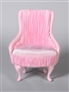 PRINCESS CHAIR- PINK (Perfectly scaled for Vita and most 16" Fashion Dolls)
