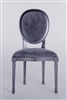 #28804 Louis XVI Style Chair - Pewte