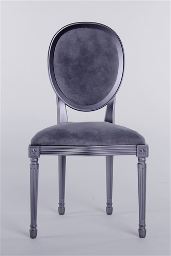 #28804 Louis XVI Style Chair - Pewte